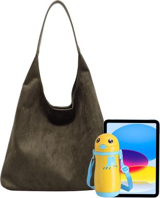 Generic Tote Bag,Frosted Retro Handbag Purse,Large Sling Bag | for Women Girls Ladies Mom Work Travel Shopping College Winter Fall