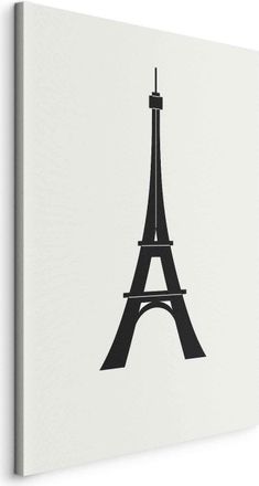 OEM Impresi&oacute;n En Lienzo Artgeist Dise&ntilde;o Minimalista Negro 80x120 Cm