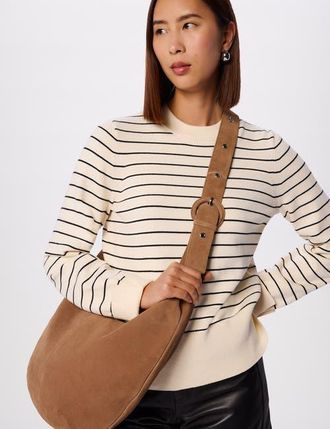 Whistles Classic Stripe Cotton Knit Jumper in Ivor/multi at Nordstrom, Size X-Small