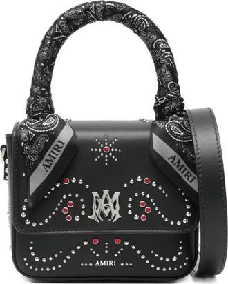 Amiri Top Handle Bag - Dames - Handtassen - Zwart - ONE Size - Tassen