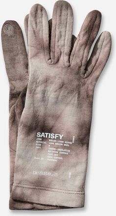 SATISFY CloudMerino Liner Gloves Batik Shark