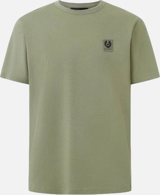 Belstaff Mens Belstaff T-Shirt Lichen - Tan - Size: 36