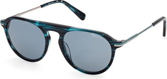 GANT GA00039 98N Mens Sunglasses Green Size 52