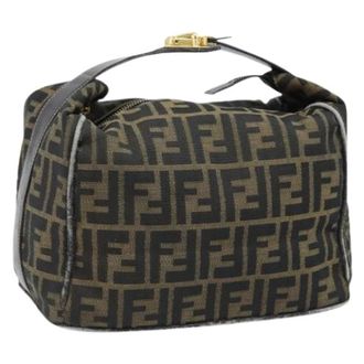 Fendi Mini Borsa in Tela Pre-owned - - Pre-owned - Donna - Marrone - ONE SIZE