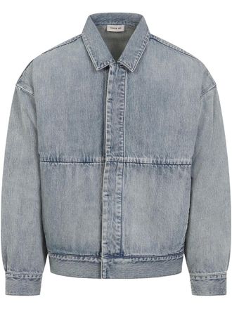 Fear of God denim trucker jacket - men - Cotton - L - 436 MEDIUM INDIGO