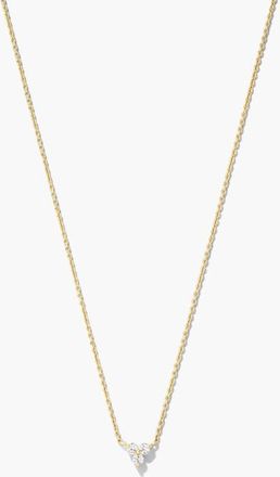 Mejuri Lotus Necklace in 18K Gold Vermeil by MEJURI at Nordstrom