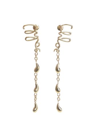 Chloé Chloé Iconic Drop Earrings Gioielli Oro-Donna
