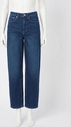 Spanx Authentic 360 Barrel Leg Jeans In Adriatic Blue