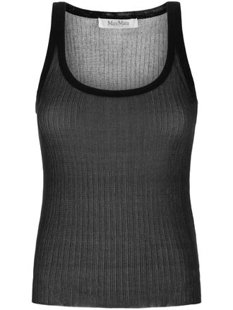 Max Mara Bastia gilet - Zwart