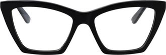 Alexander McQueen Spike Optical Frame - unisex - Accessoires - Zwart - Maat: 54 MM