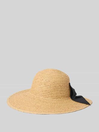 Loevenich Hut mit Zierschleife Modell Raffia in Beige, Gr&ouml;&szlig;e 1