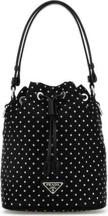 Prada Black Re-Nylon Bucket Bag