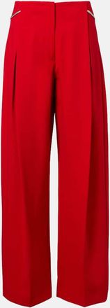 Sportmax Pantaloni a gamba larga e vita alta