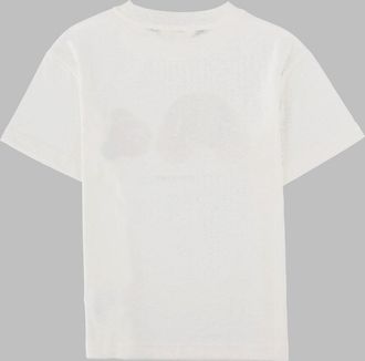 Palm Angels Graphic-Print Cotton Jersey T-Shirt - White