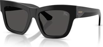 Burberry Grey Cat Eye Ladies Sunglasses BE4449F 300187 53