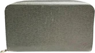 Louis Vuitton Pre-owned Lange portemonnee (bi-fold) - Heren - Vintage Accessoires - Zwart - ONE Size - Vintage