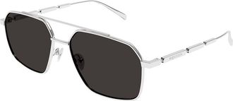 Alexander McQueen AM0477S Asian Fit 001 Mens Sunglasses Size 59 - Free RX Lenses - Free RX Lenses