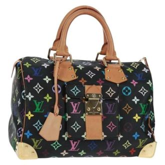 Louis Vuitton Pre-owned Canvas Handtas - Dames - Pre-owned - Zwart - Maat: ONE Size