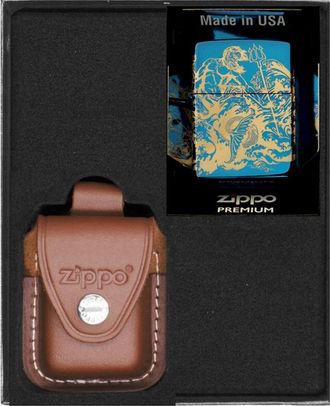 OEM Encendedor Zippo Atlantis Design Set De Regalo N.&ordm; 2