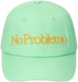 Aries No Problemo Cap - unisex - Petten - Groen - ONE Size - Katoen - Accessoires