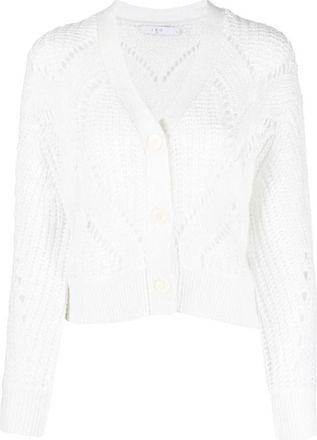 Iro Cardigans - Dames - Vesten - Wit - L - Truien & Vesten