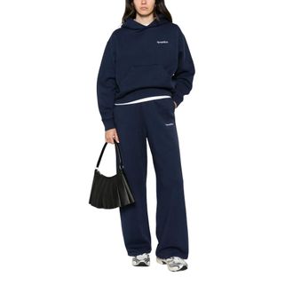 Sporty & Rich Sudadera Dknav - Sweatshirts & Hoodies - Mujer - Azul - L