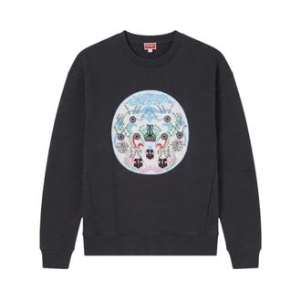 Kenzo Sudadera con estampado - Sweatshirts & Hoodies - Hombre - Negro - M
