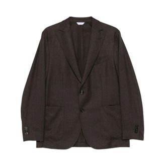 Boglioli K-Jacket - Heren - Pakken - Bruin - Maat: M Wol