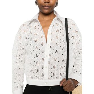 Pinko Shirts, female, White, Size: XS Pinko Shirts White