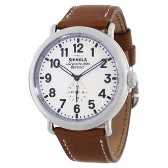 Shinola Runwell Quartz White Dial Mens Watch S0110000110