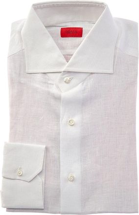 Isaia Linen Dress Shirt