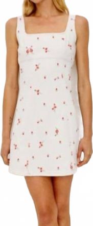 Rails Altadena Mini Dress In Ecru Romantic Floral