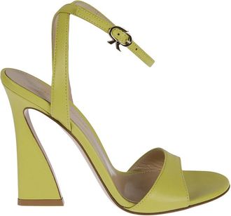 Gianvito Rossi Met Hak - Dames - Sandalen met hakken - Groen - 40 EU - Schoenen