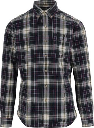 Polo Ralph Lauren Cotton Checkered Shirt - Heren - Casual Overhemden - Veelkleurig - S - Katoen - Overhemden