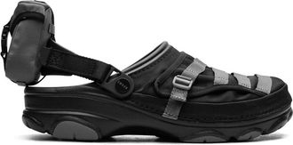 Crocs x BEAMS Classic All-Terrain Military Black/Black klompen - Zwart