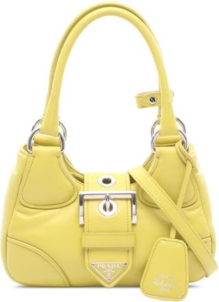 Prada Pre-owned Prada Nappa Soft Padded Re Edition 2002 Moon Satchel Ladies 6GKOLZIVVUHE8JH9