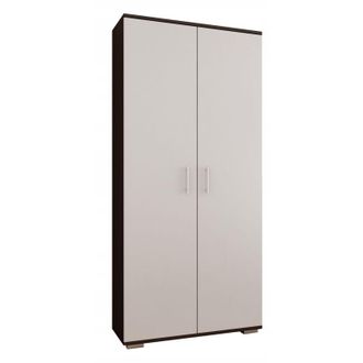 OEM Armadio California, Due Ante, P2, 80 Cm, Bianco Wenge