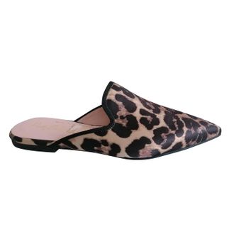 Pretty Ballerinas leopard print ella dancer mules Size 36