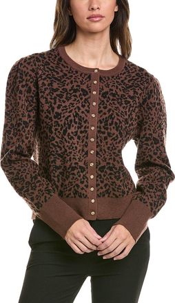 Generation Love Tulum Jacquard Wool-Blend Cardigan