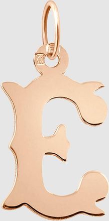 Vanrycke Pendentif Lettrine Or Rose