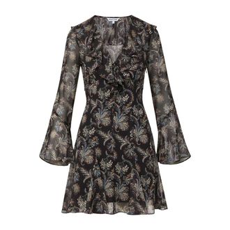 Veronica Beard Mini abito Adrienne in seta - - Dresses - Donna - Multicolore - L