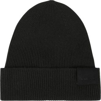 Tom Ford Ribbed Cashmere Beanie - unisex - Hoeden - Bruin - L - Kasjmier - Accessoires