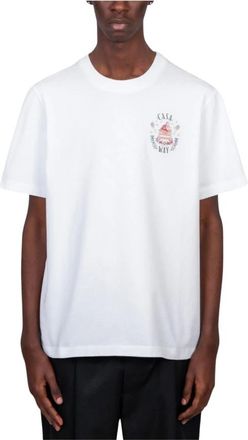 Casablanca Hombre, Camisetas, Blanco, Talla: L