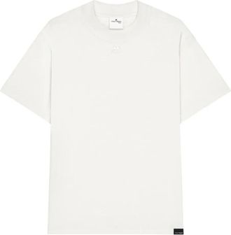 Courr&egrave;ges T-shirt met logo - Wit