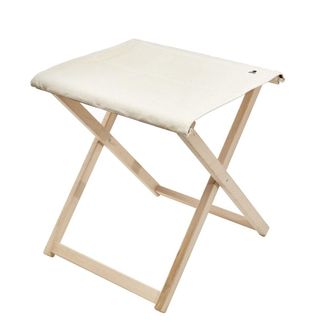 Scalpers Taburetes de exterior de madera de haya color crudo 50x46x45,5cm