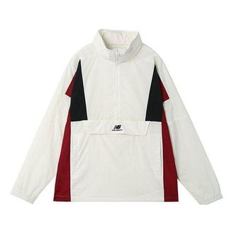 New Balance Classic Windbreaker Coat White NAA33023-IV