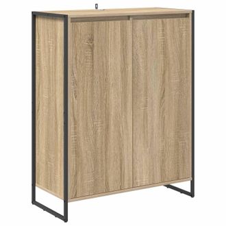 vidaXL Armario Para Zapatos Con Almacenamiento Sonoma 79 X 36 X 100 Cm Vidaxl