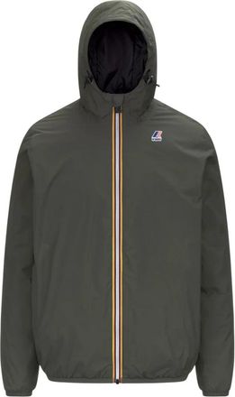 K-Way Le Vrai 4.0 Claude Warm Jacket - Heren - Zomerjassen - Groen - M - Polyester - Jassen
