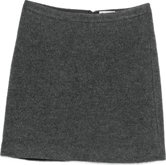 Marc O'Polo Mini-rok met A-lijn - Grijs