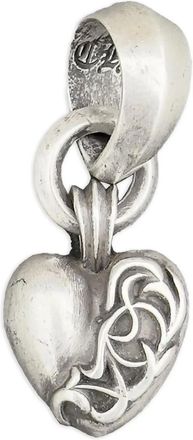 Chrome Hearts Hanger met bloemenprint - Zilver